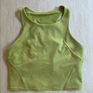 lululemon Lime Green Wunder Train Tank
